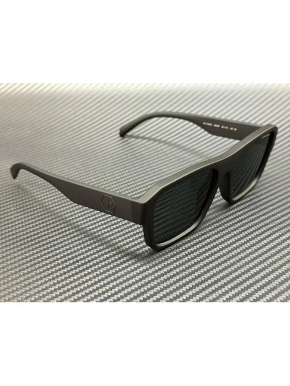 New Armani Exchange Men Matte Black Sunglasses 56-19-145